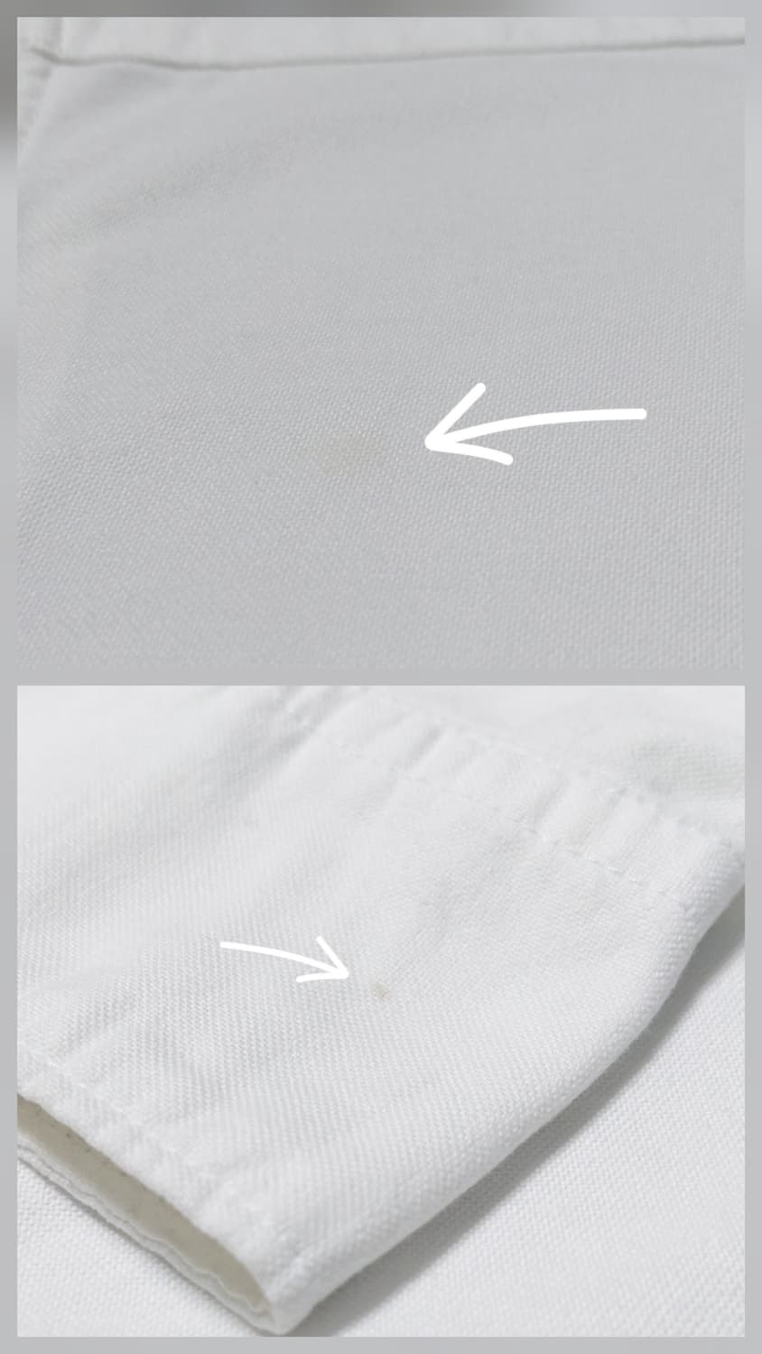 [XL] 빔즈 하트(BEAMS HEART) 사이드 스트라이프 배색 셔츠 상품이미지10