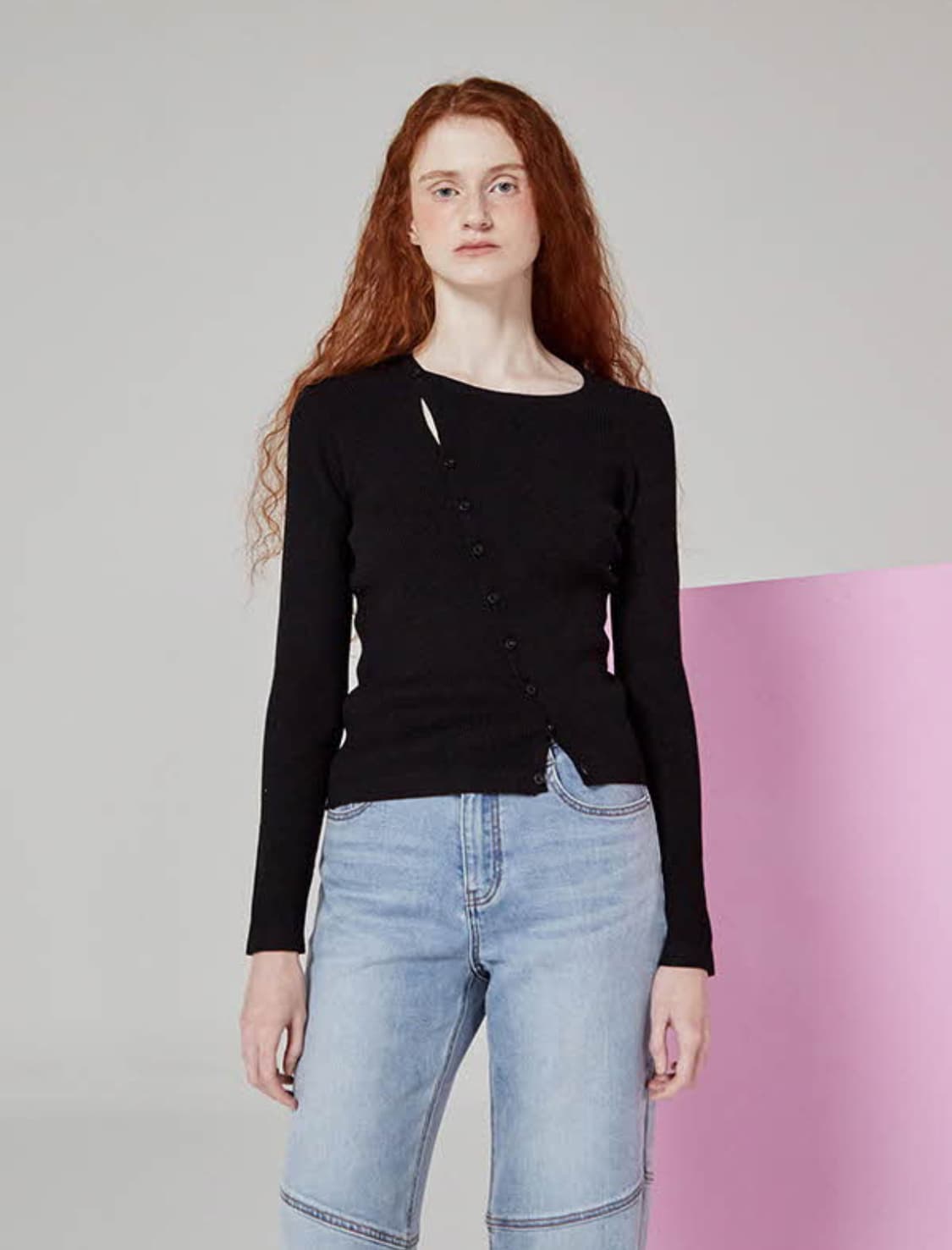 jcjd 컷아웃라운드넥니트 상품이미지4