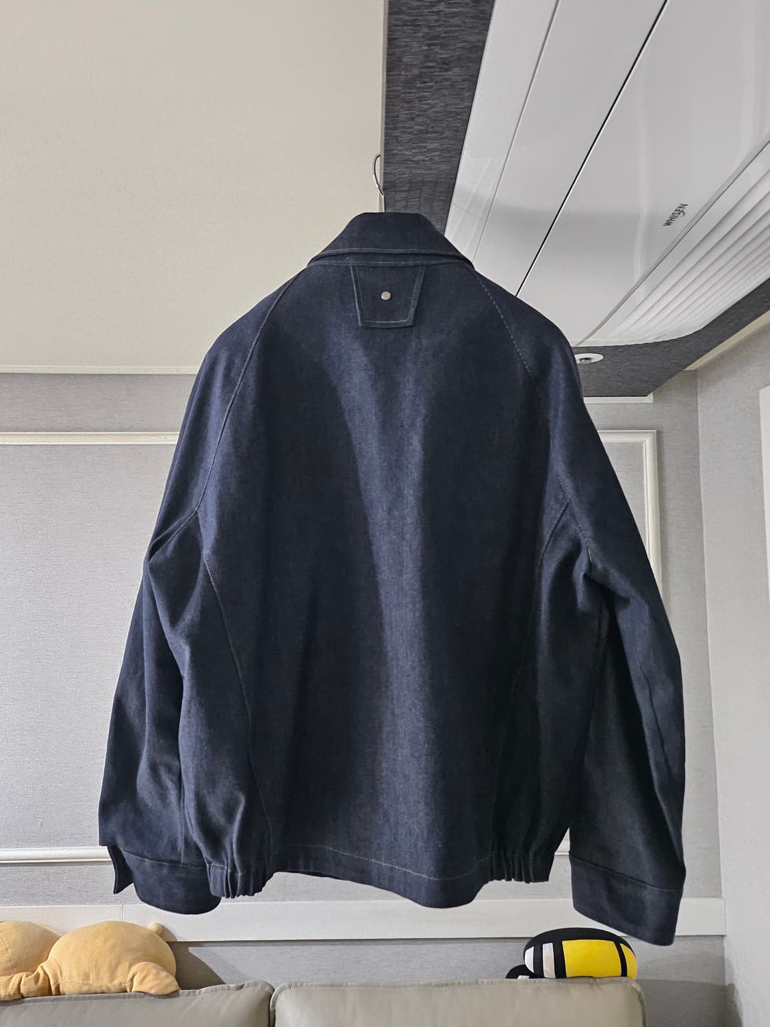 [거의 새것] 시스템옴므 청 데님 자켓 점퍼 105 상품이미지2