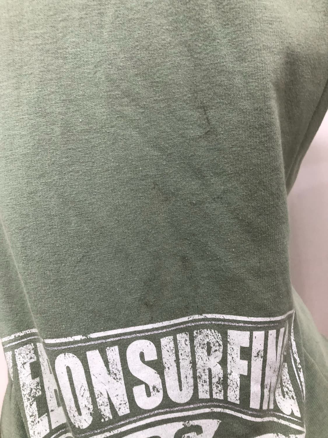 mint khaki lettering y2k two-way zip up 상품이미지4