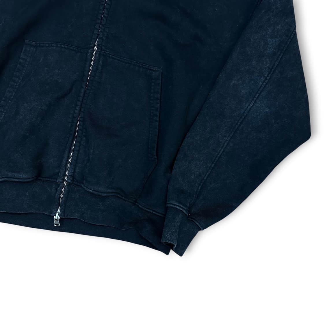 소버먼트 빈티지워싱 후드 집업 상품이미지3