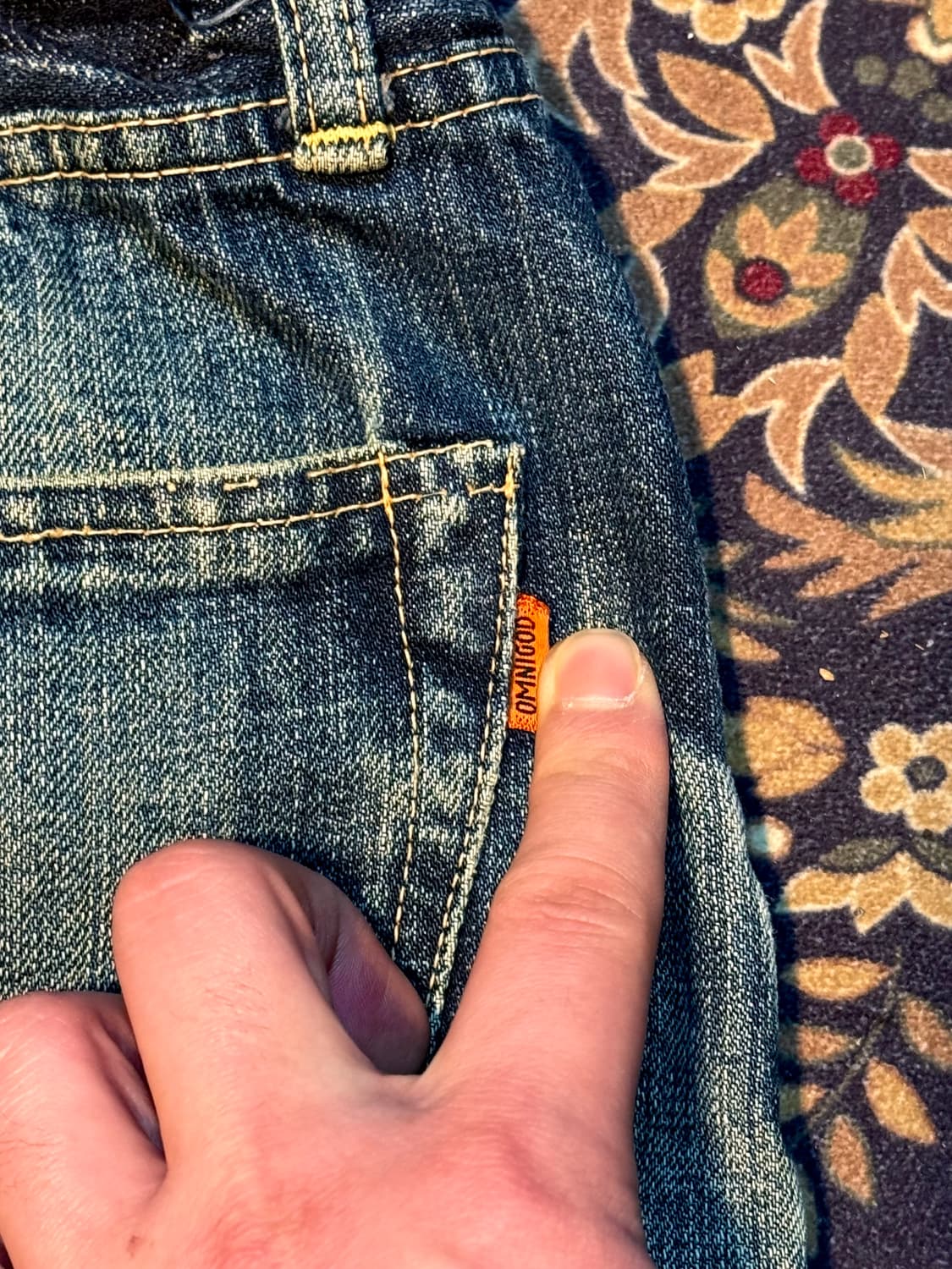 옴니갓 5010-Aw 셀비지 데님팬츠 상품이미지10