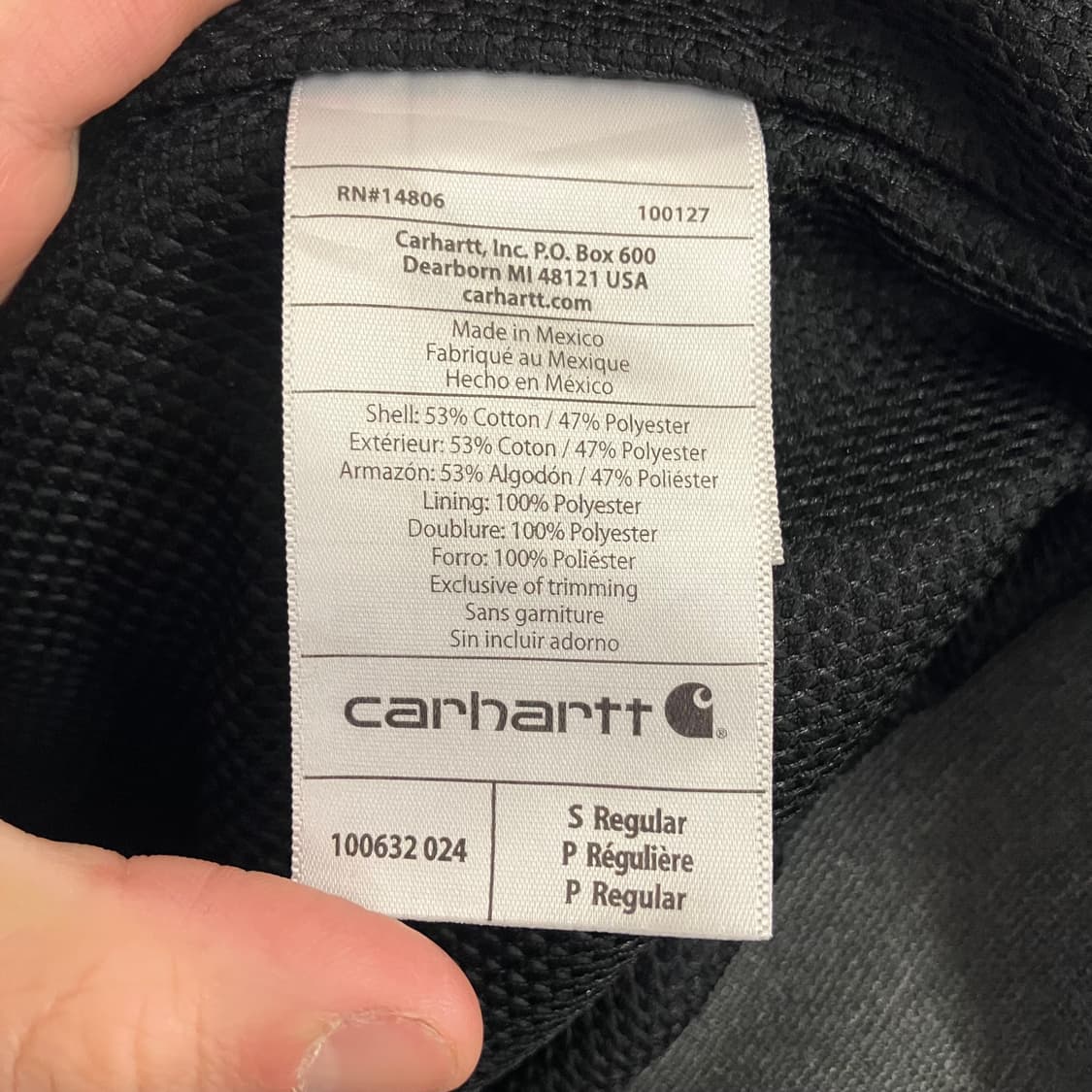 칼하트 레인디펜더 써멀 후드집업 상품이미지3