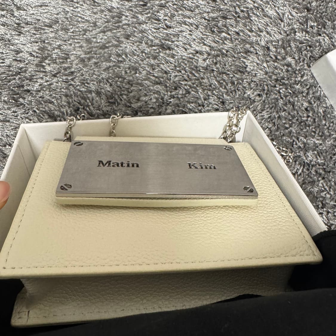 마뗑킴 아코디언 미니백 아이보리 상품이미지2