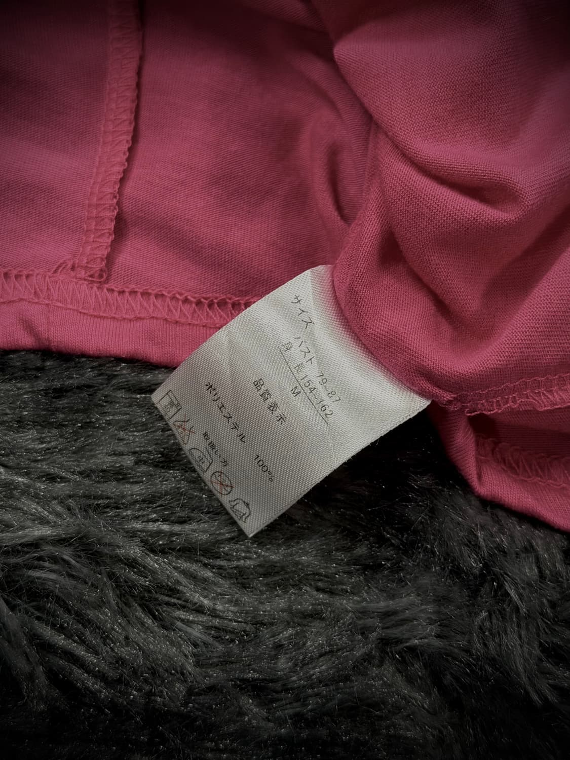 핑크 스컬 그래픽 반팔 티셔츠 상품이미지5