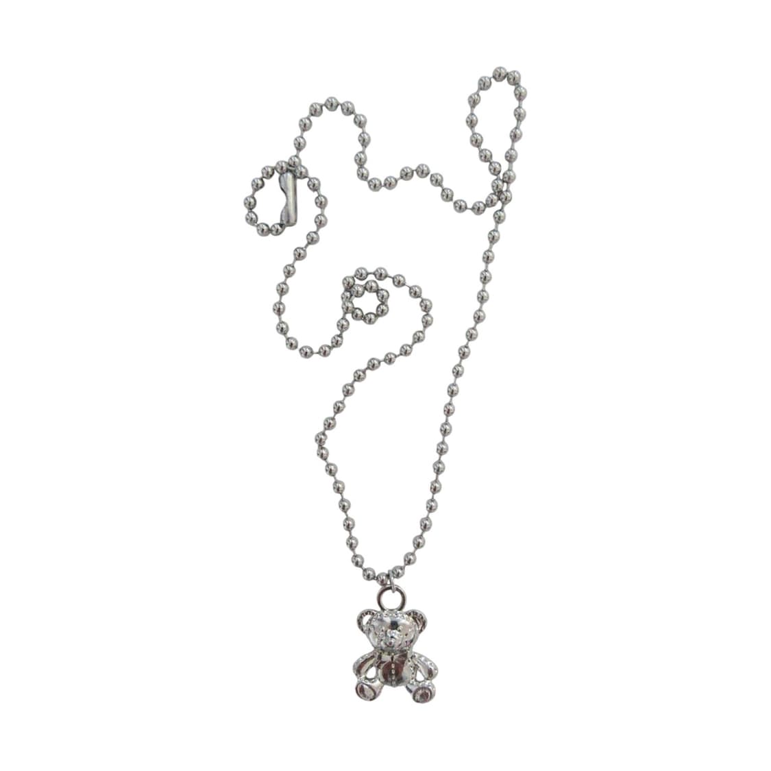 silver teddy necklace 상품이미지1