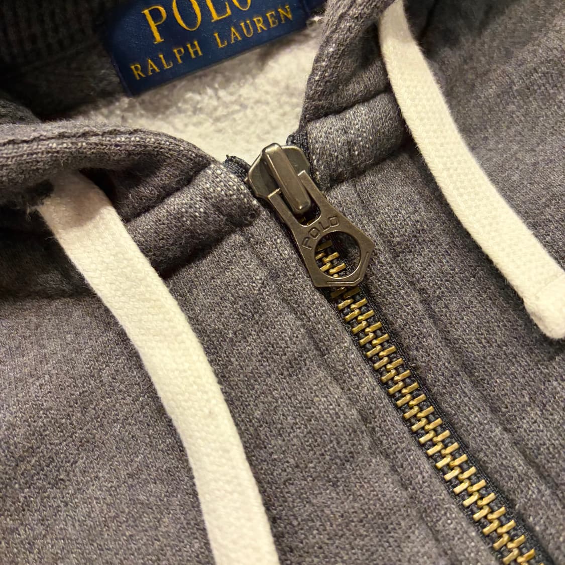 [S] 폴로 랄프로렌 스웻 후드집업 그레이 D46 상품이미지4