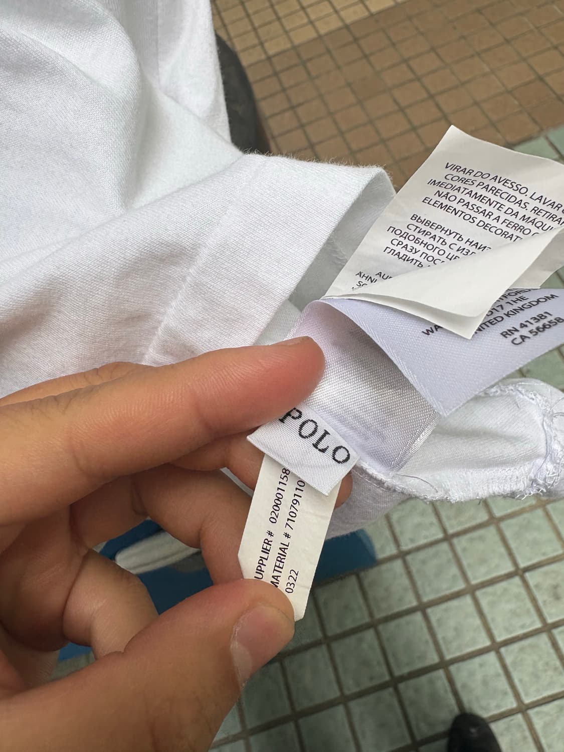 폴로 랄프로렌 성조기 반팔 상품이미지5