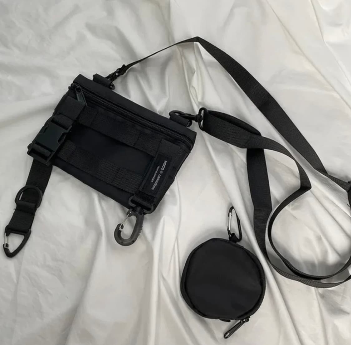 테크웨어 메신저백 (미니백 파우치 포함) 상품이미지4