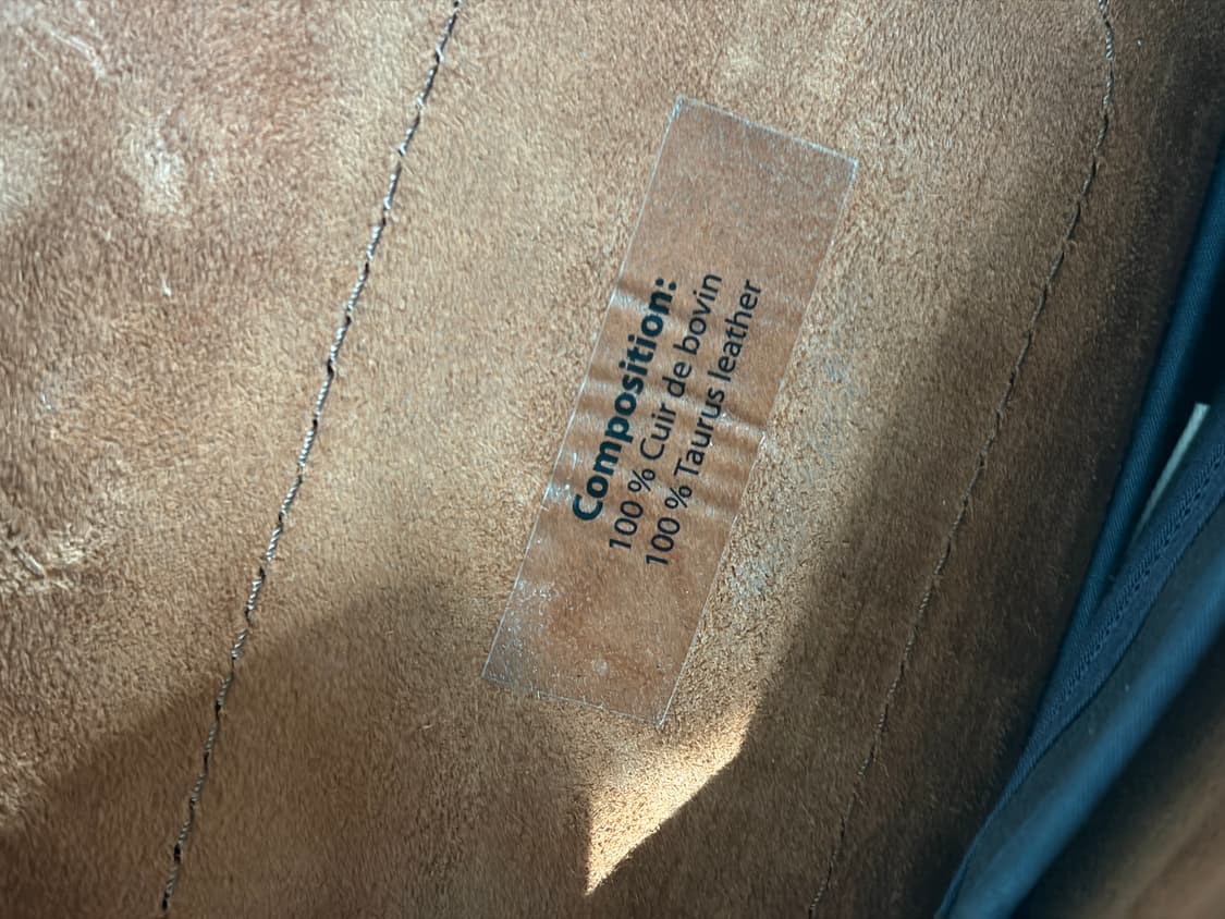 블루 드 쇼프 가죽 백팩 다크브라운 상품이미지3