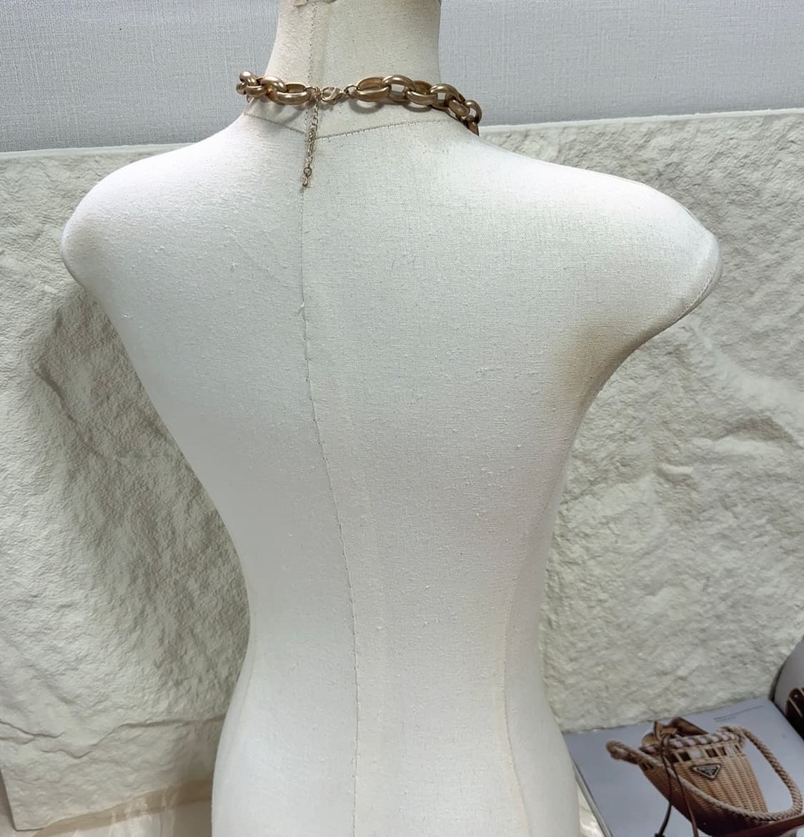 빈티지  중세 링크 메탈 목걸이 상품이미지3