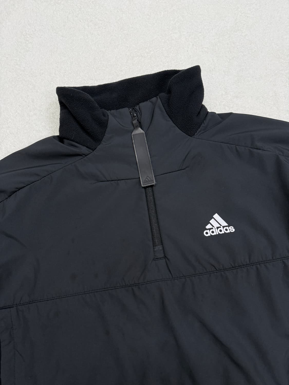 아디다스 패디드 후리스 반집업 상품이미지2