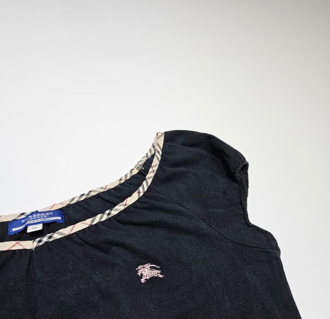 버버리 블루라벨 민소매 티셔츠 상품이미지1