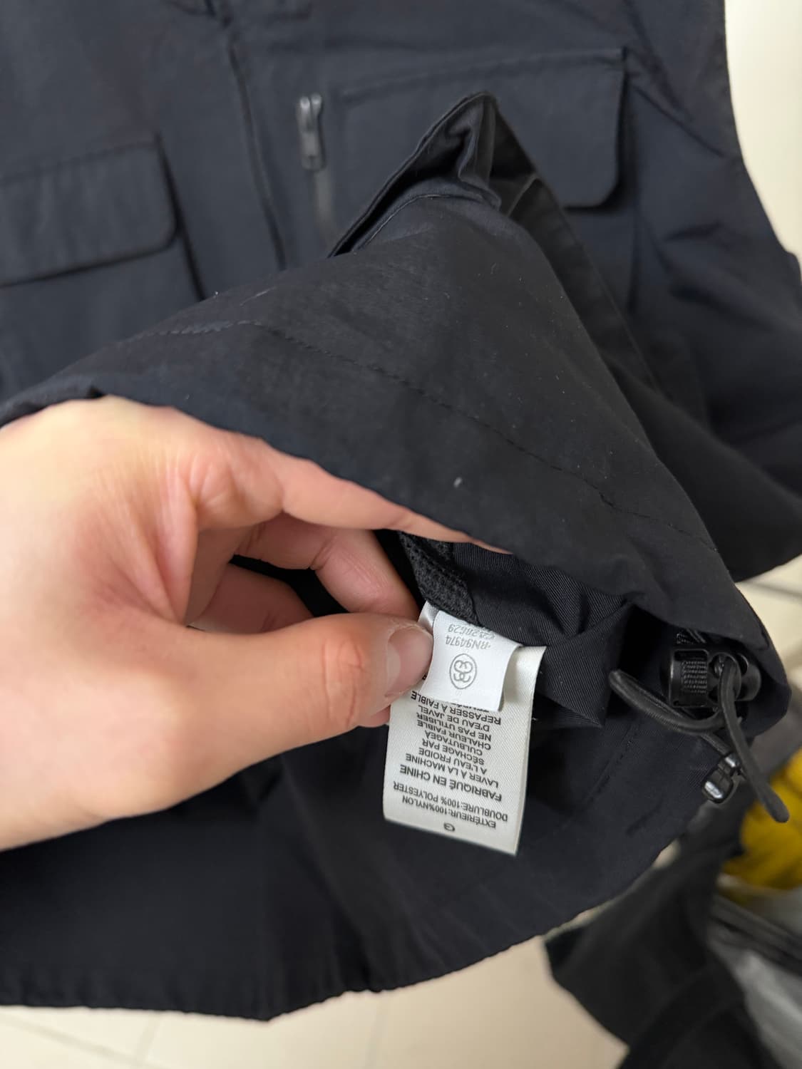 스투시 [민트급.정품] 자켓 (시세 32만) 유틸리티 바람막이 쉘 L  상품이미지8