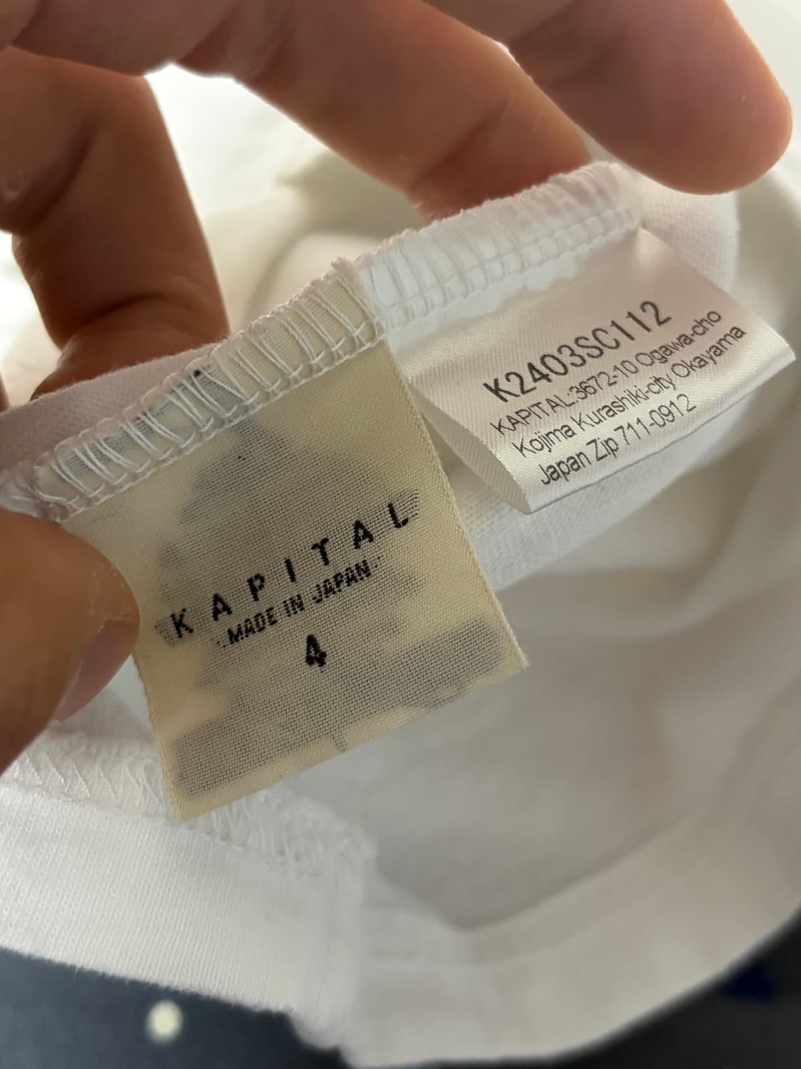 캐피탈 링거티 네네 삐삐 Pt 화이트 4사이즈 상품이미지5