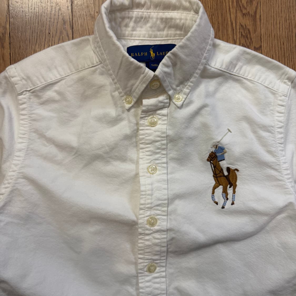 랄프로렌 키즈 빅포니 옥스퍼드 셔츠 상품이미지3