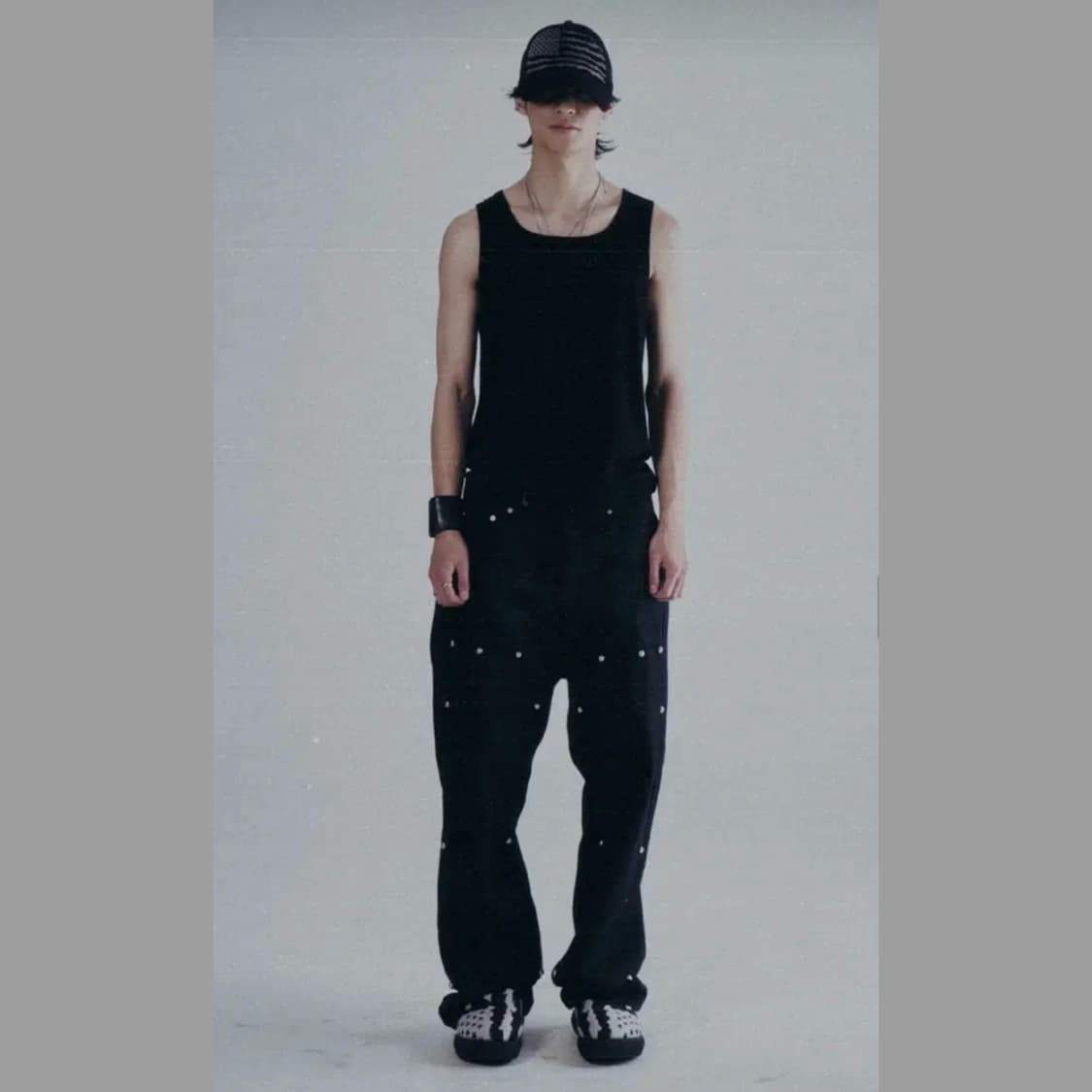 (매물x) 웨스켄 자수 스터드 카펜터 진 상품이미지1