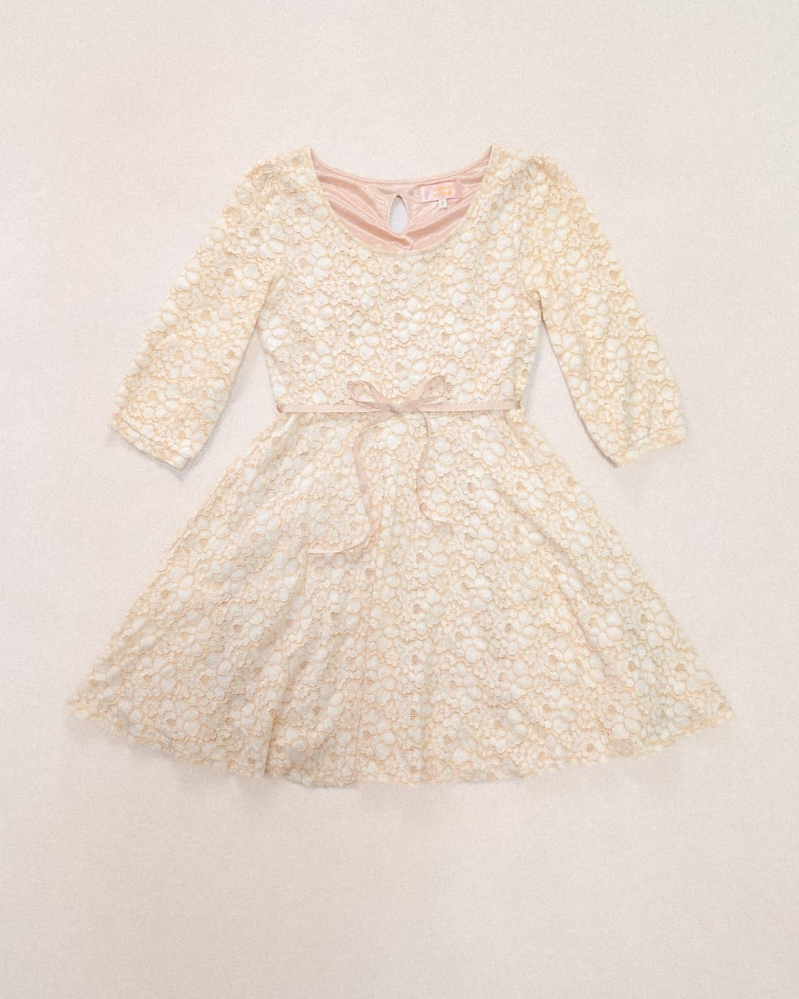 크림 레이스 가든 플레어 원피스
 상품이미지1