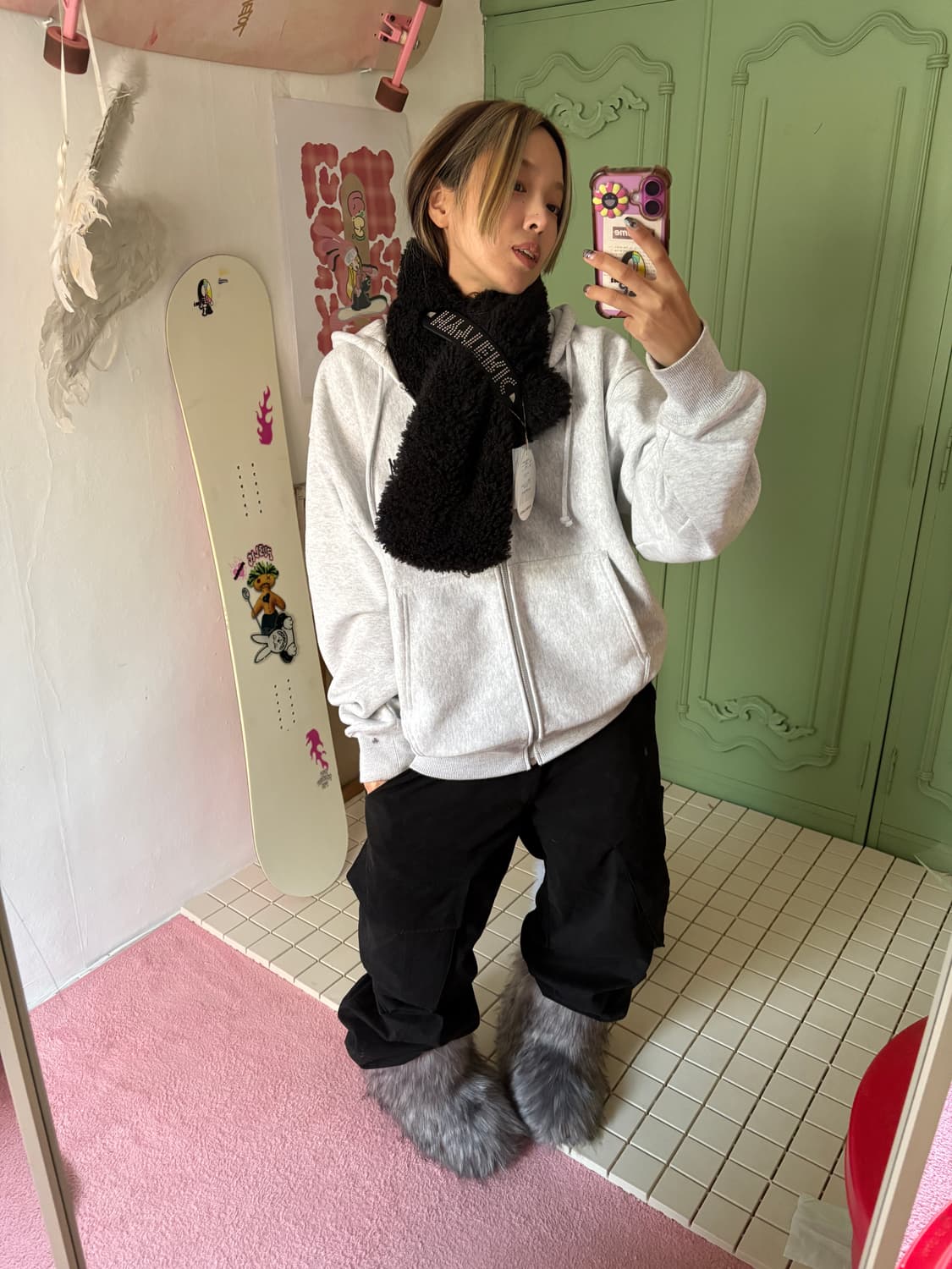 히스테릭 스터드 벨트 머플러(라스트) 상품이미지5