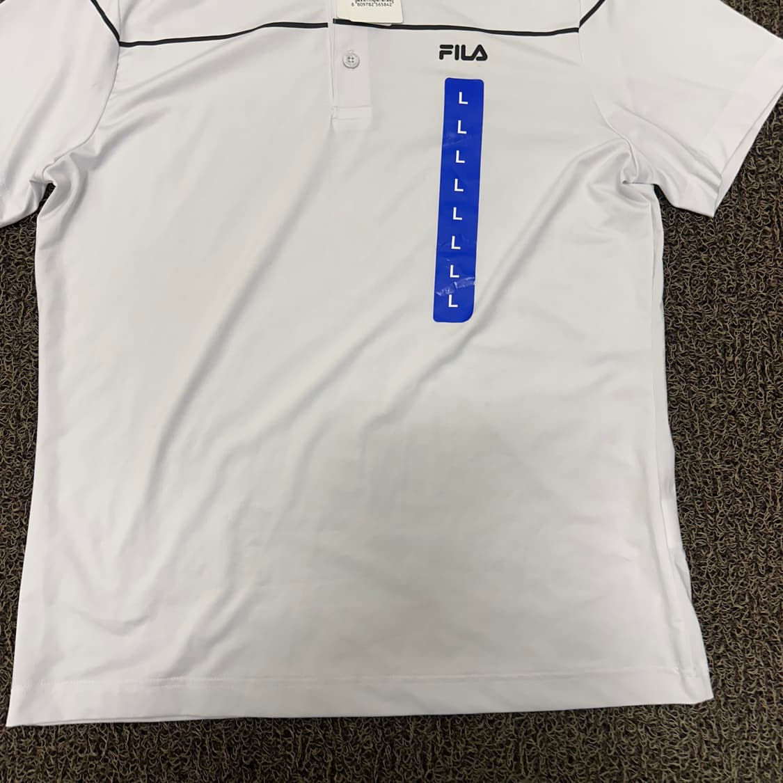 [새상품] FILA GOLF 휠라 골프 기능성 반팔티셔츠 화이트 L 상품이미지5