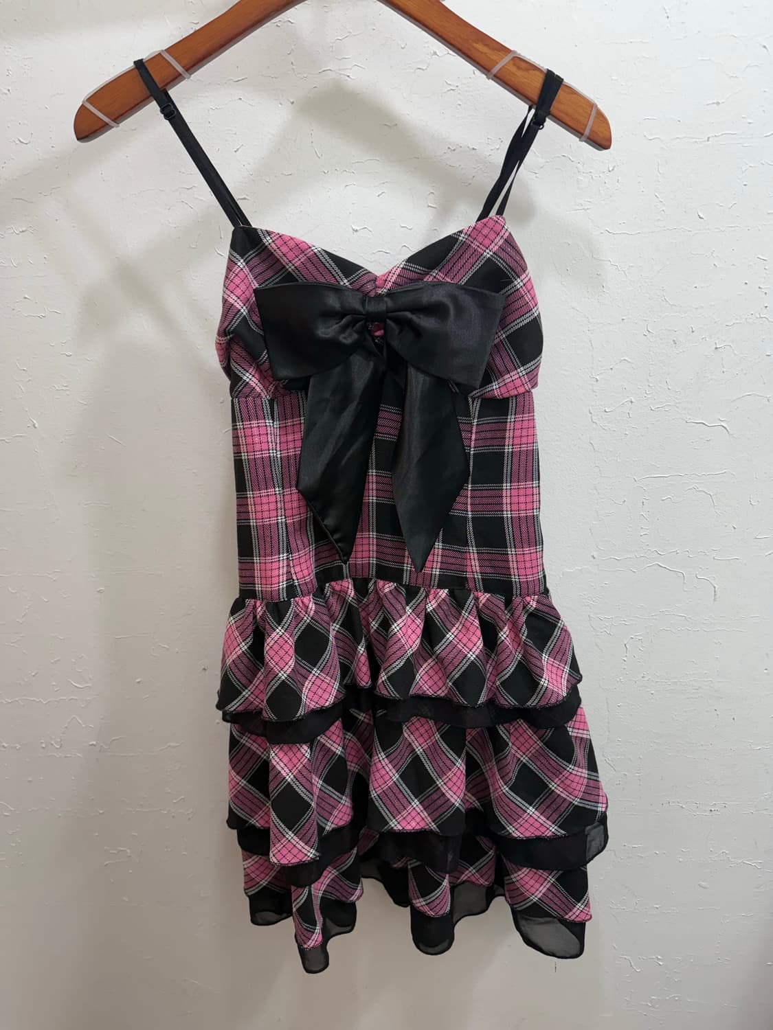 핑크 체크 캉캉 코디💅 상품이미지4