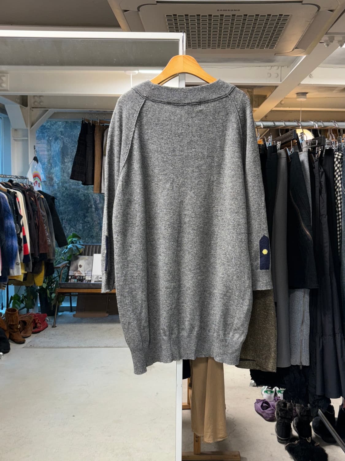 메르시보꾸 넥타이 니트 상품이미지2