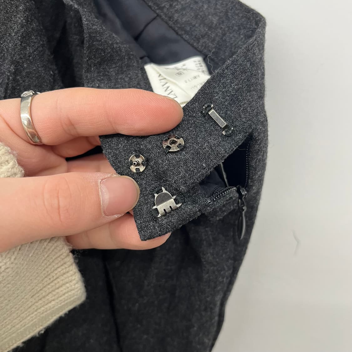 랑방 플리츠 스커트 허리28 상품이미지3