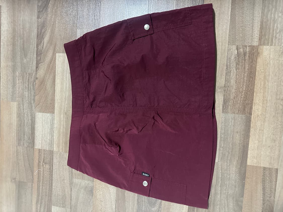 쿼두로이 나일론 미니 스커트 상품이미지2