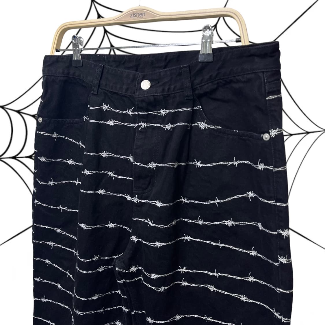 노메뉴얼 철조망 바지 상품이미지4