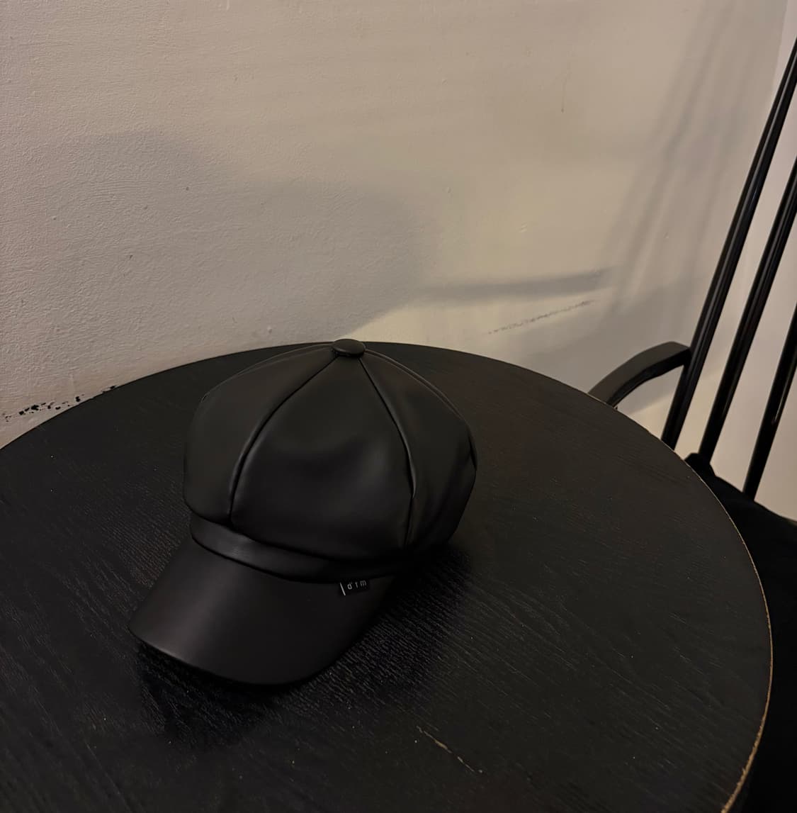 남녀공용 무신사 ) 돈포겟미 빵모자 마르도스 가죽 모자 상품이미지1