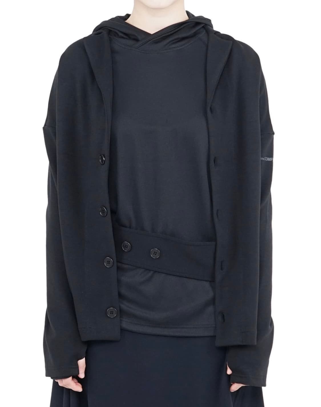 Jichoi comfort 25-003 easy jacket black3 상품이미지1