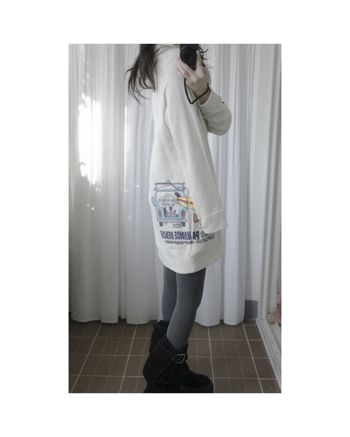 Surf days hoodie one-piece 상품이미지2