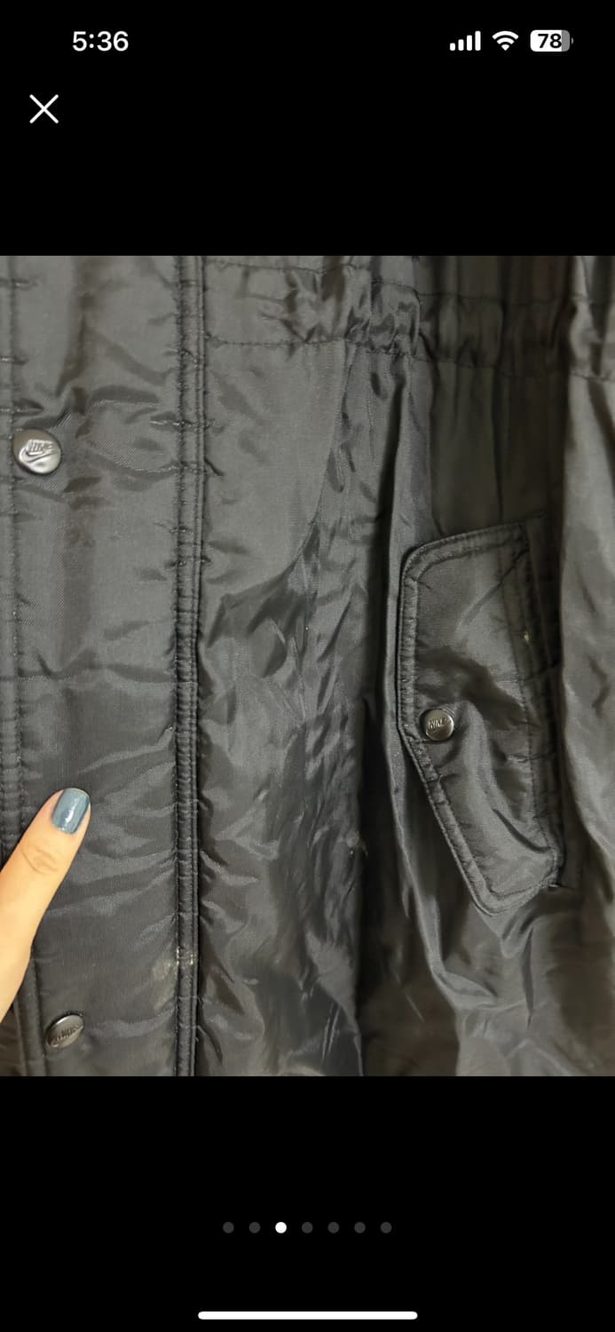 나이키 안감뽀글이 롱패딩 105 상품이미지3