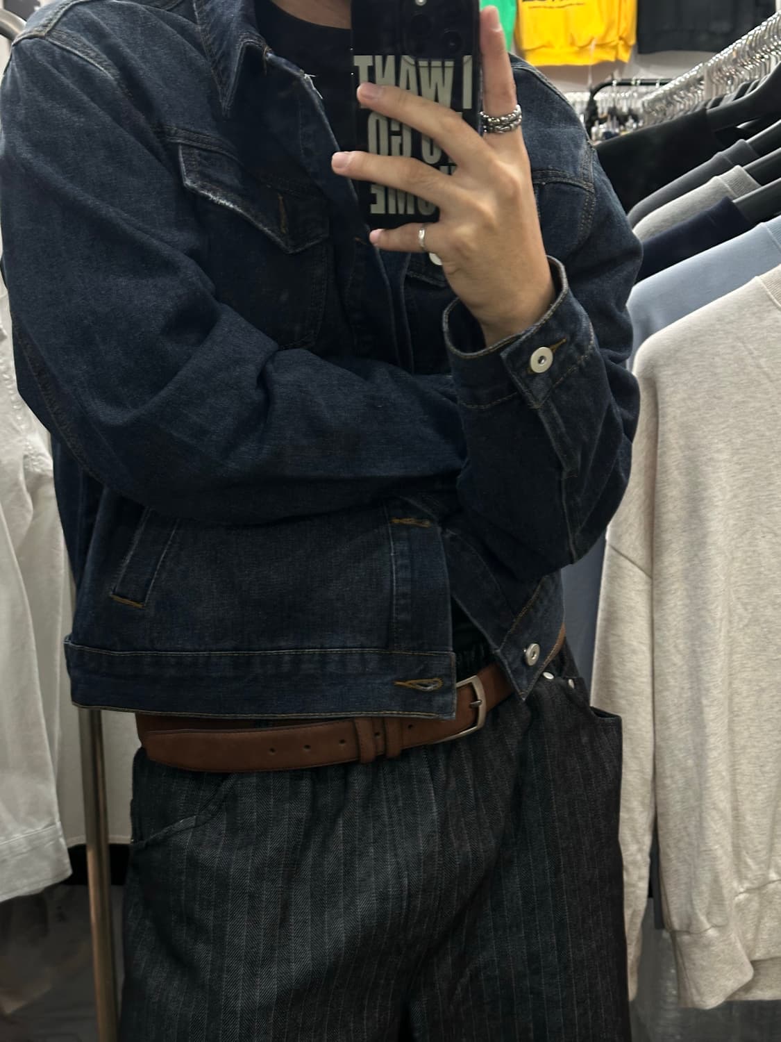 Suede belt - 스웨이드 벨트 BR 상품이미지8