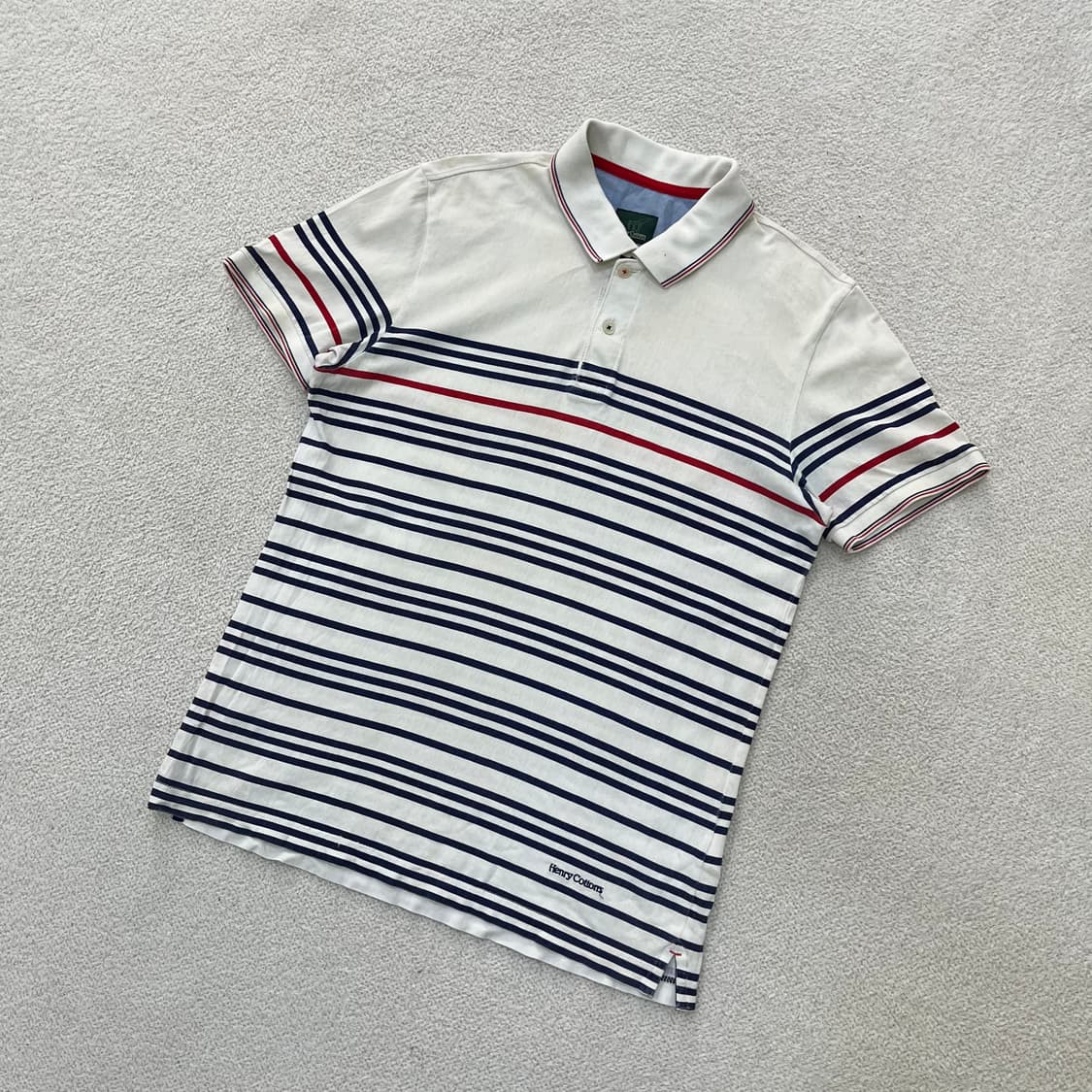 95 헨리코튼 반팔 카라 티셔츠 0409M 상품이미지1