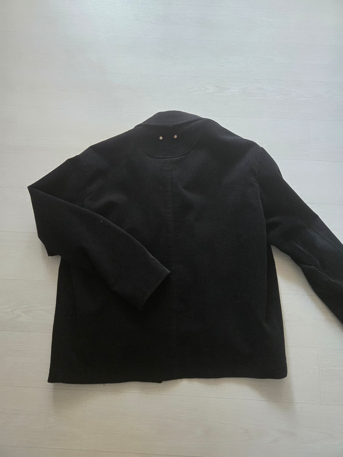 앤더슨벨 블랙 코듀로이 더플 자켓 XL 상품이미지4