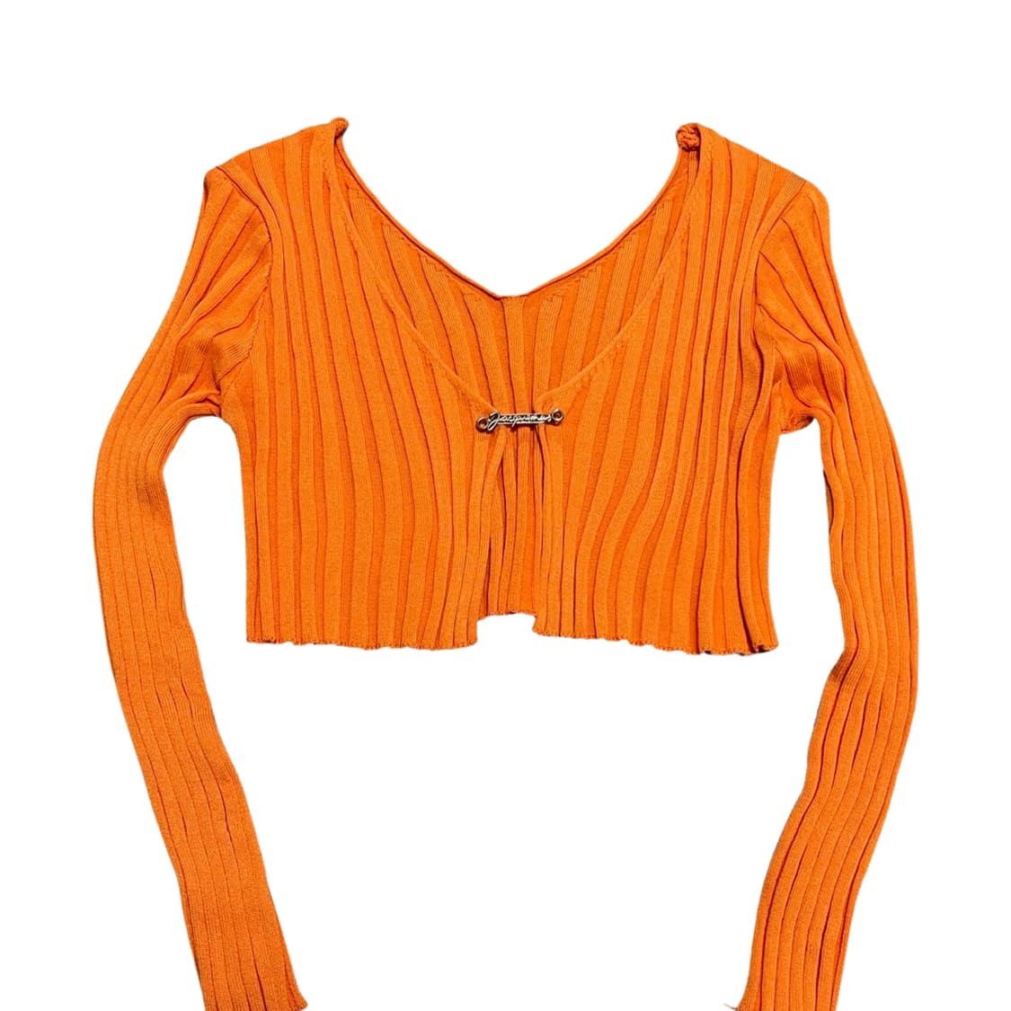 오렌지 언더붑 가디건 상품이미지1