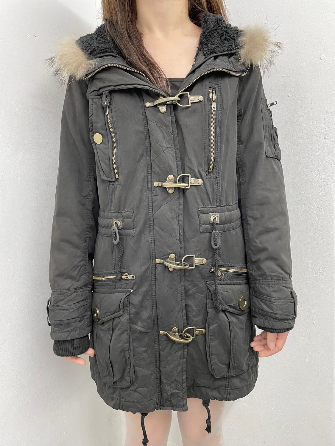 y2k 락시크 버클 자켓*레어 상품이미지3