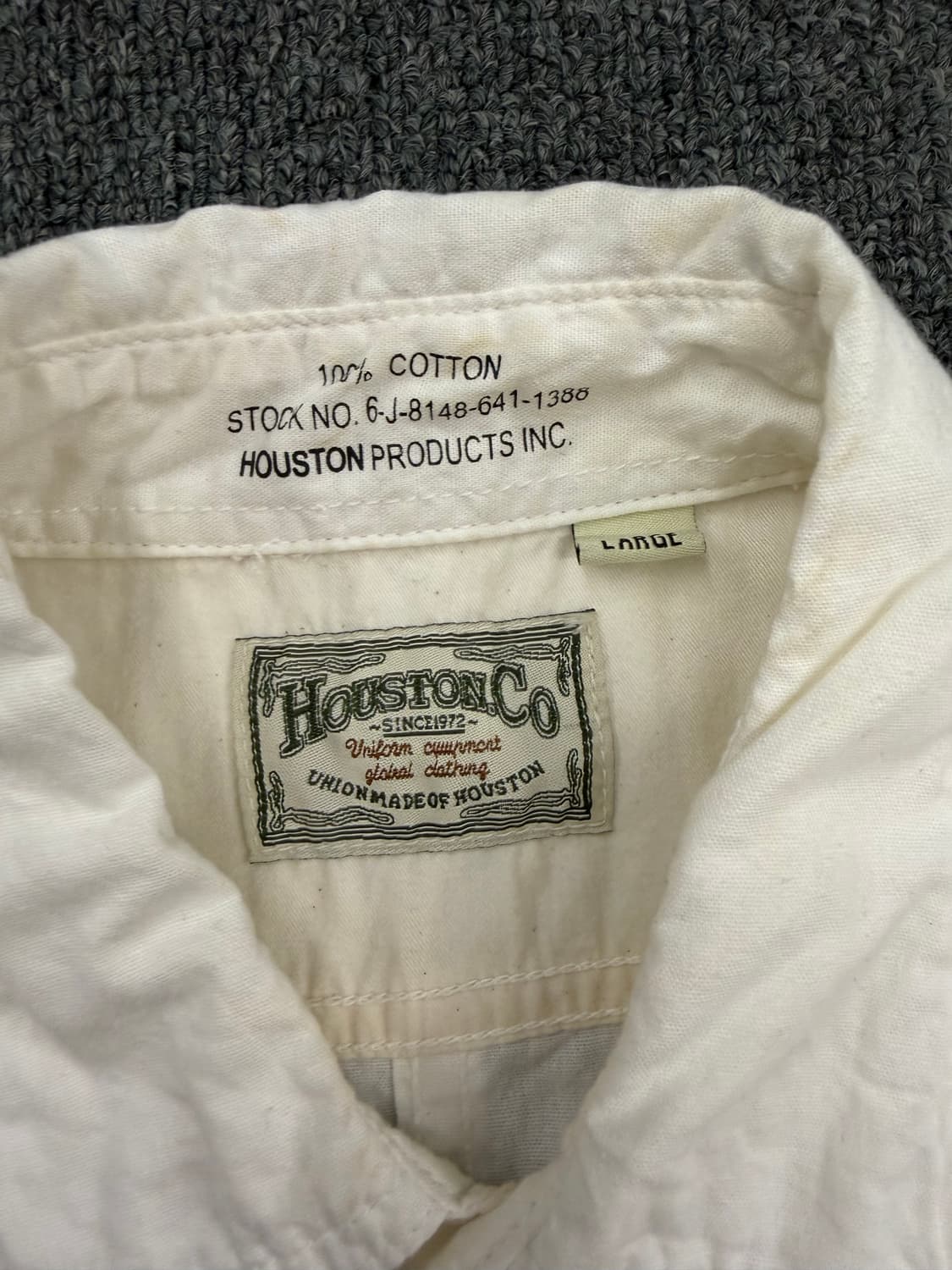 L) 휴스턴 빈티지 샴브레이 워크 반팔셔츠 상품이미지5
