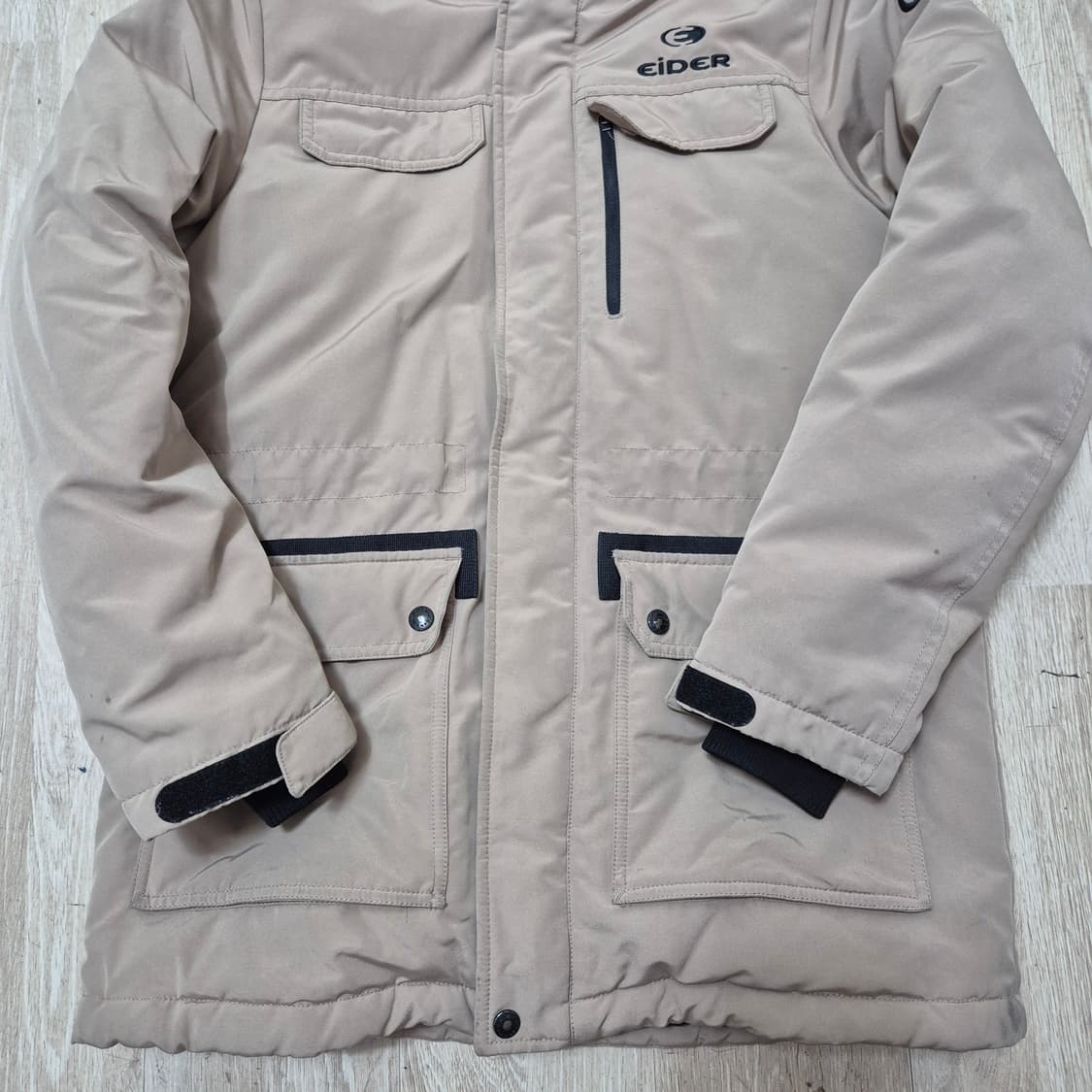 아이더 구스다운 사파리 후드 패딩 자켓 상품이미지3