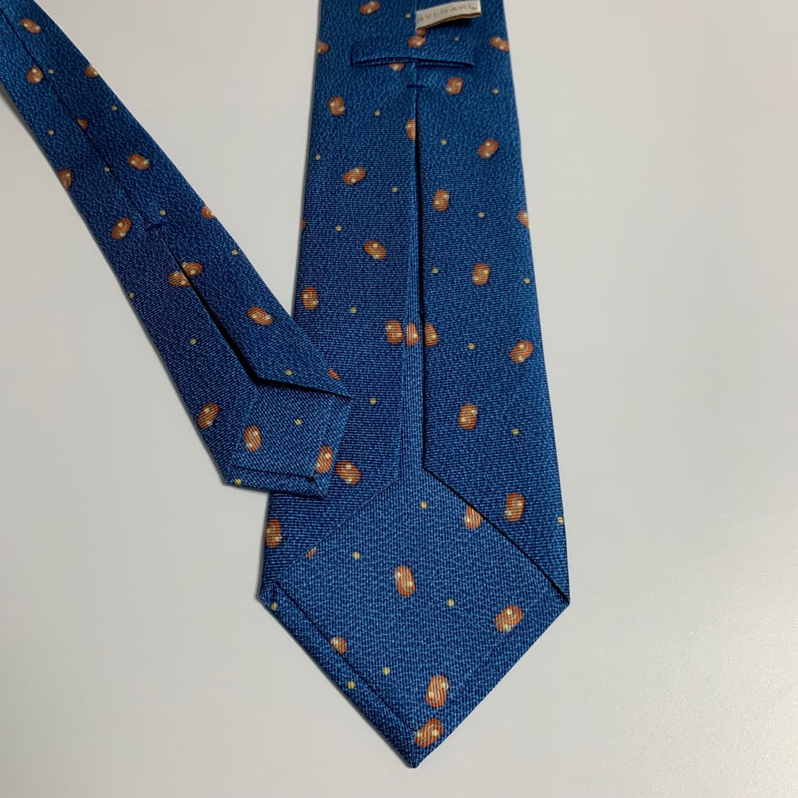 불가리(BVLGARI) 자카드 명품넥타이 100실크 A+등급 혼주넥타이 상품이미지7