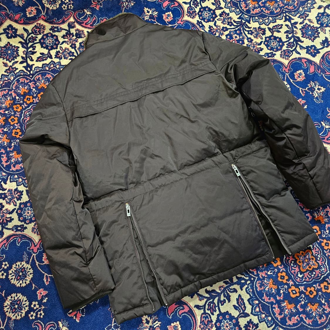 디펄스(D-PULSE) in Japan 브라운 덕다운 헌팅 점퍼 상품이미지8