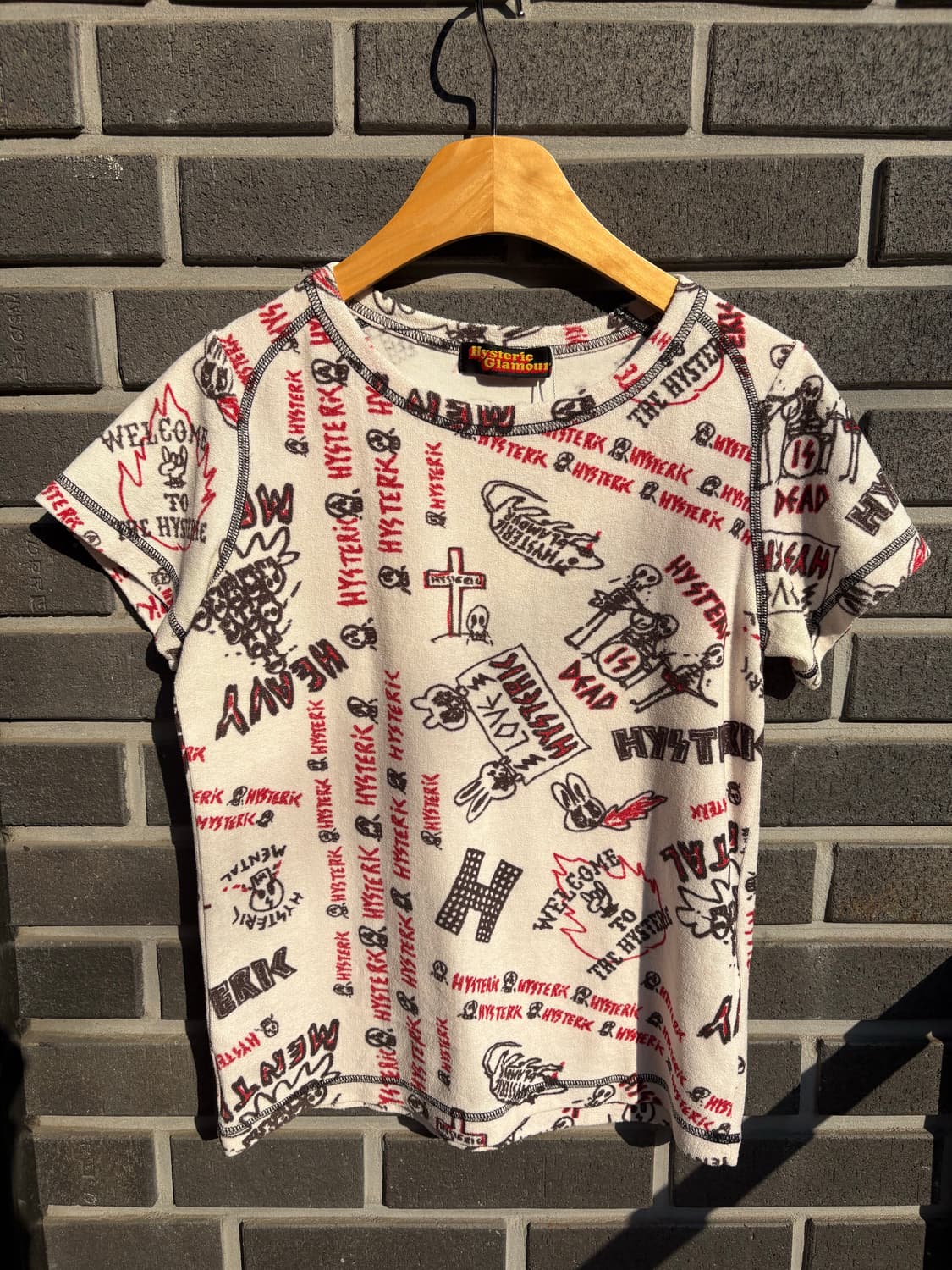 히스테릭글래머 테리 버니 반팔 상품이미지4