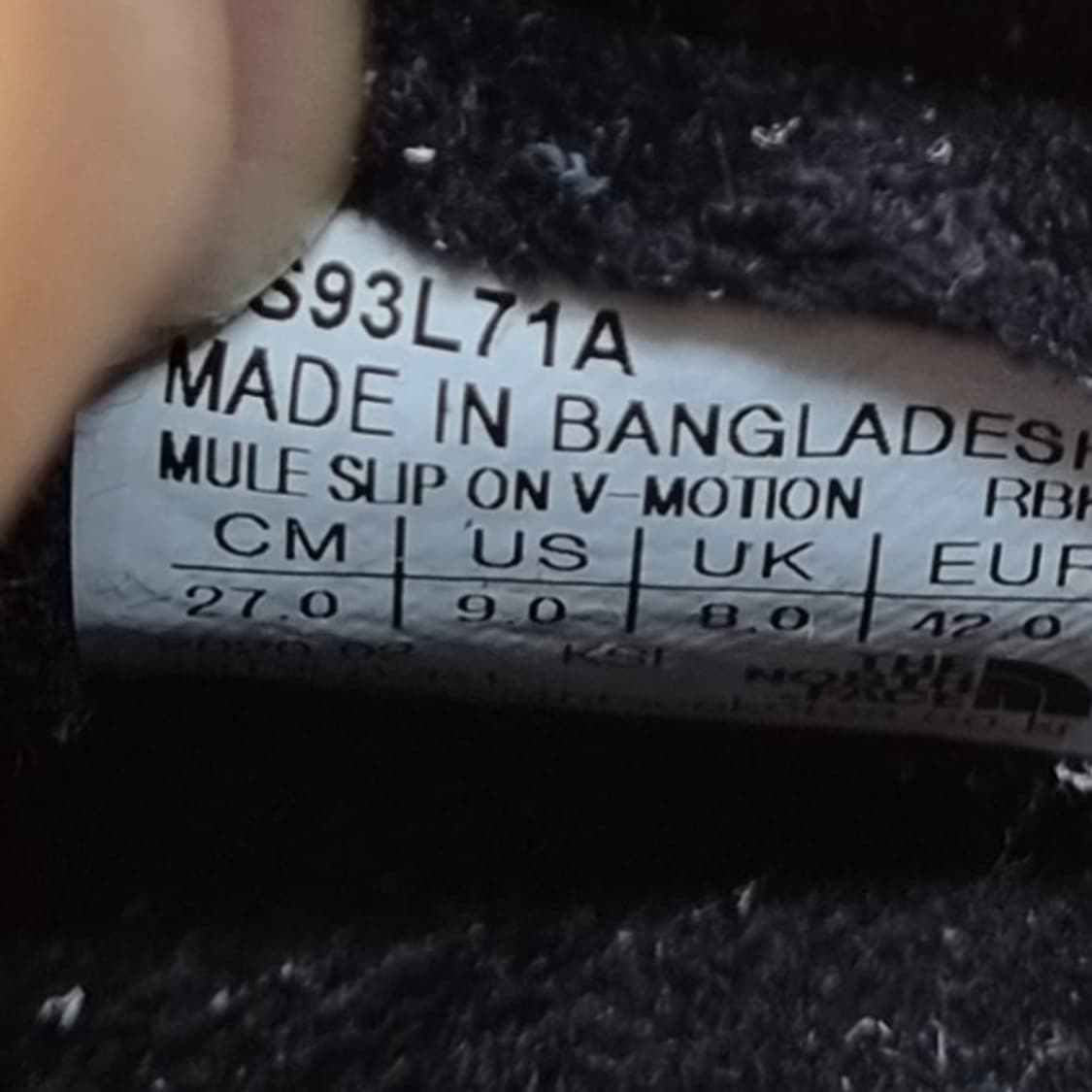 노스페이스 브이모션 남성방안화270 상품이미지6