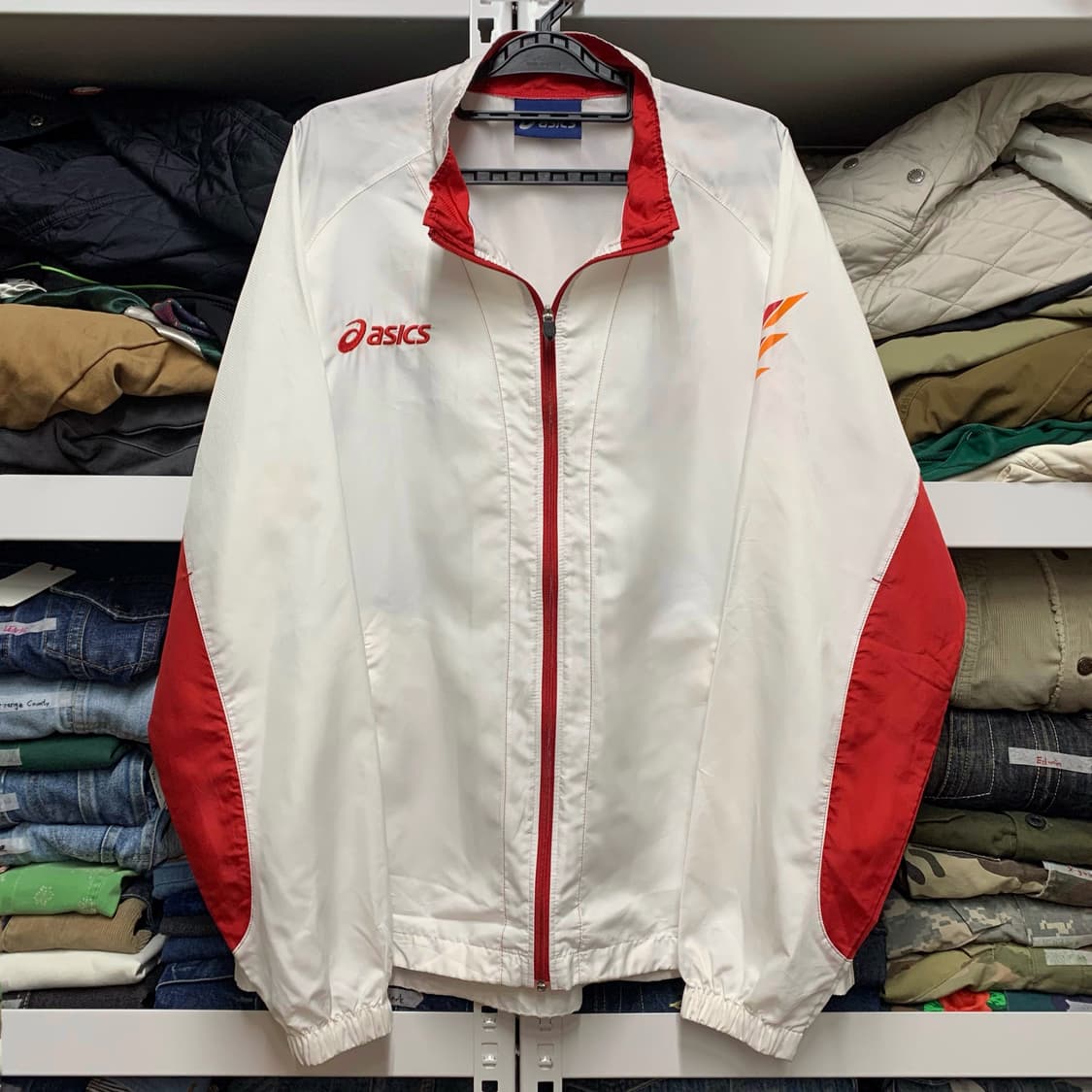 [L] 아식스 일본판 바람막이 상품이미지2