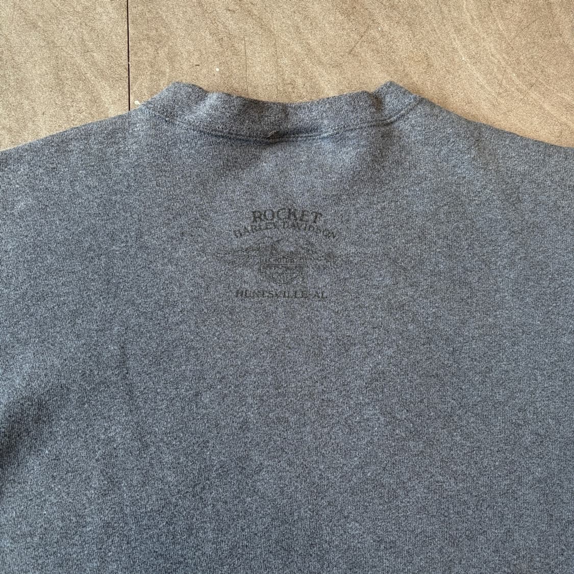 00년대 생산 할리 데이비슨 스카이블루 스웻셔츠 맨투맨 상품이미지8