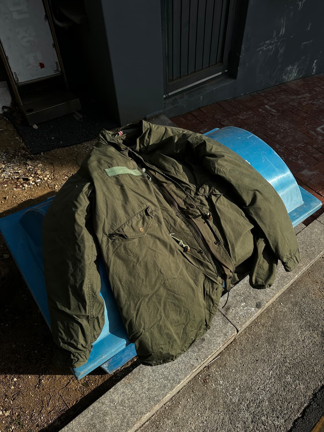 70s us army m65 피쉬테일 개파카 자켓 상품이미지1