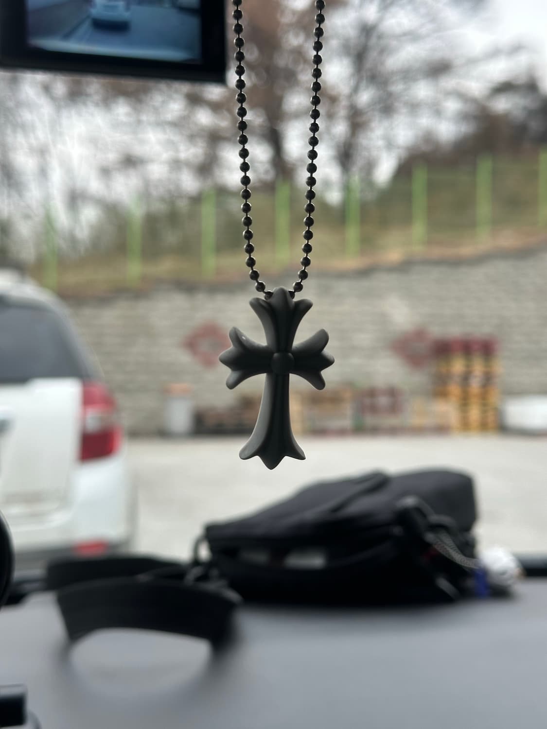 크롬하츠 실리콘 목걸이 그레이 상품이미지1