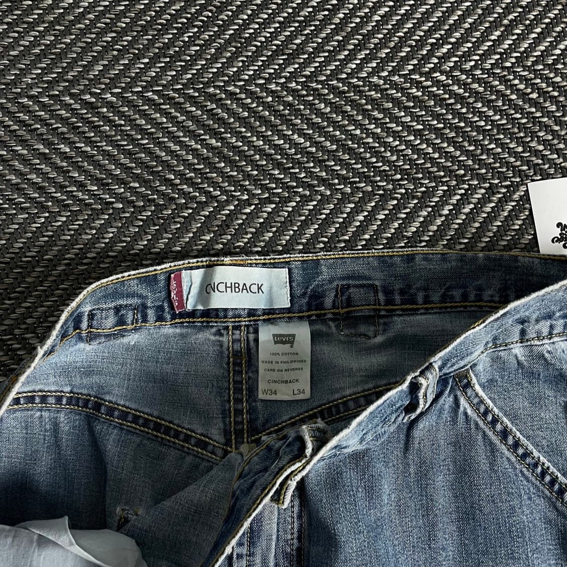 리바이스 og 신치백 데님 워크 팬츠 o 2998 상품이미지4