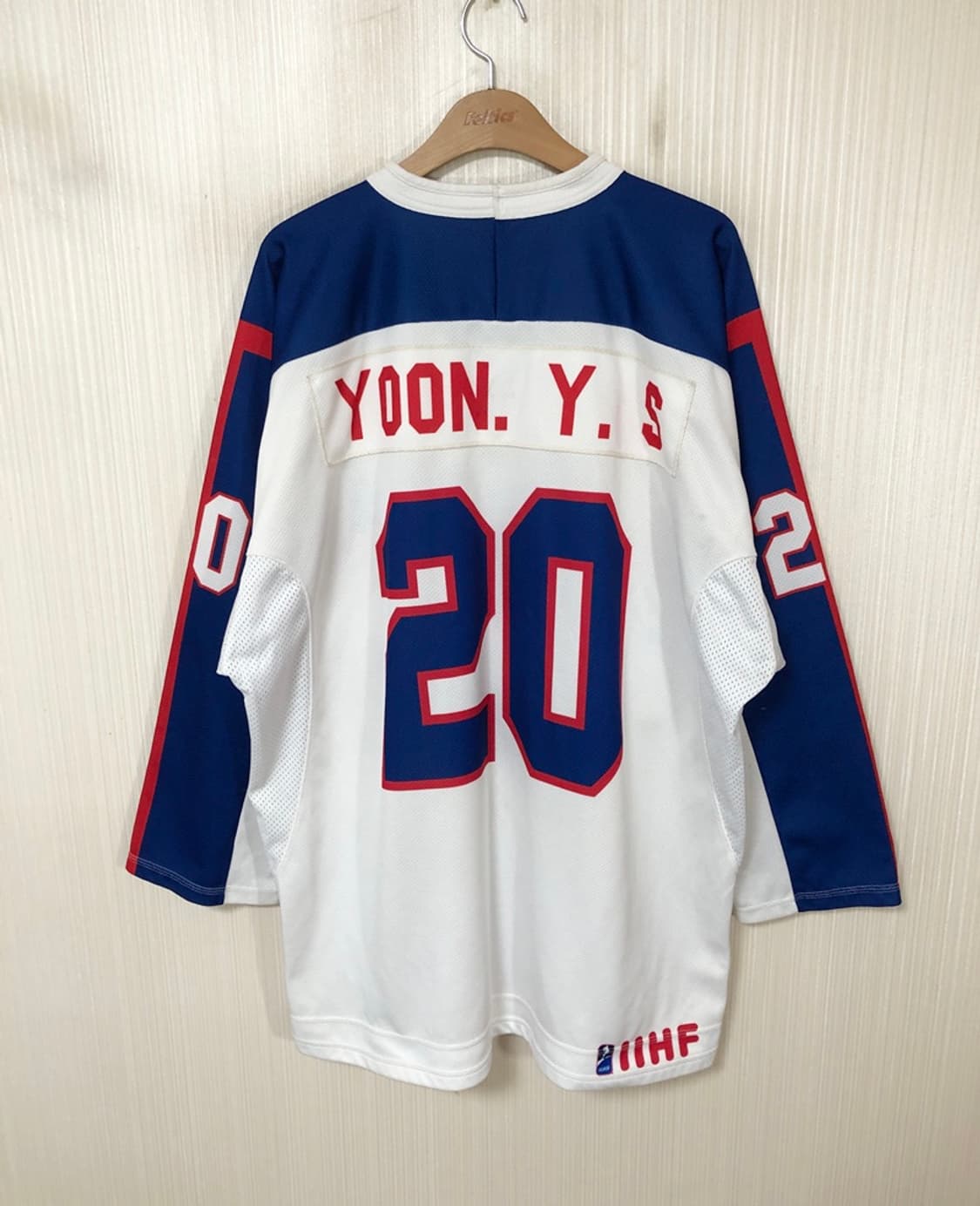 대한민국 아이스하키 국가대표 선수실착유니폼 XXL(홈) #20 상품이미지8